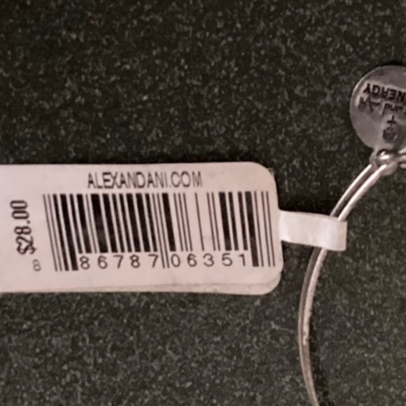 Alex and Ani Expandable Wire Bracelet Soleil EWB, Cerulean, RS NWT - Picture 8 of 9